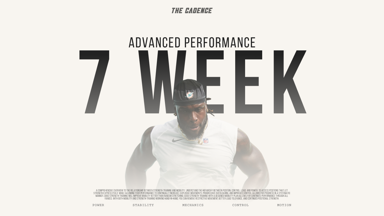 Advanced 7 Week Protocol cover