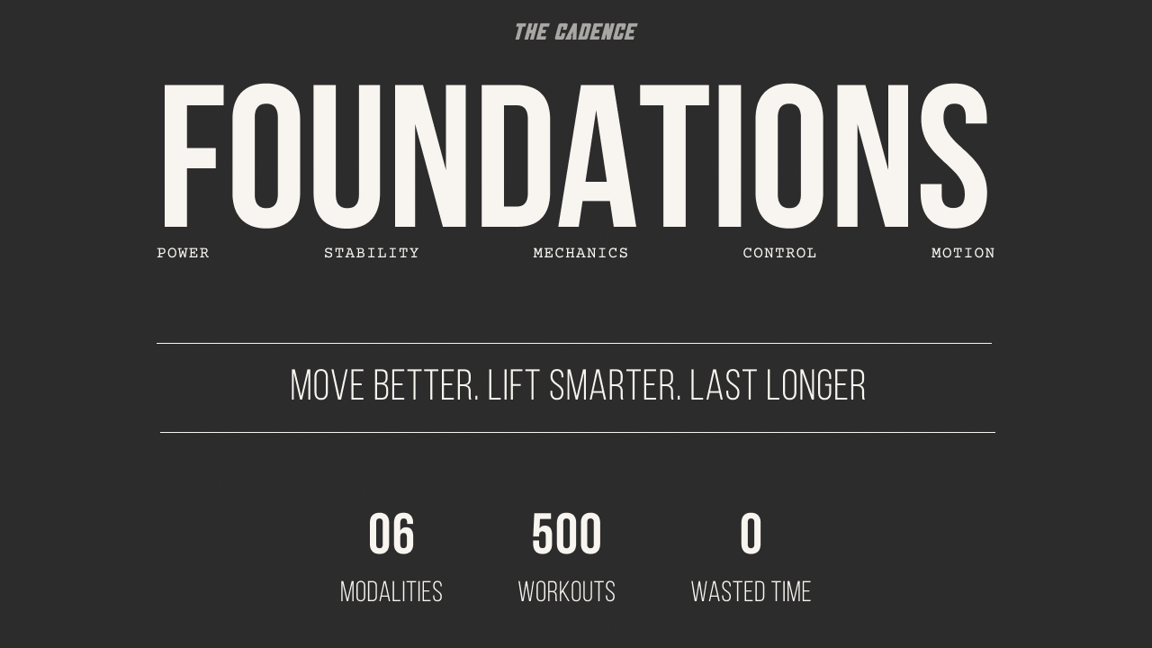 Foundations program cover